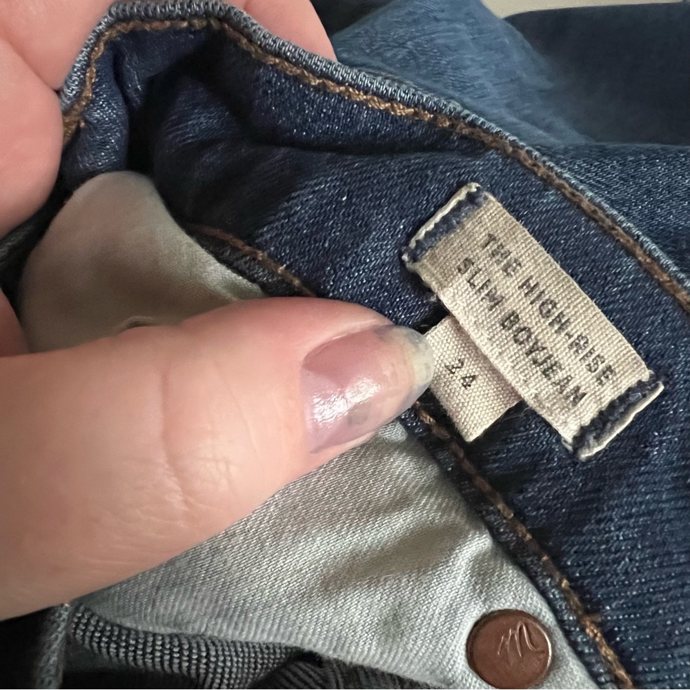 Madewell | The High-Rise Slim Boyjean - Picture 7 of 8